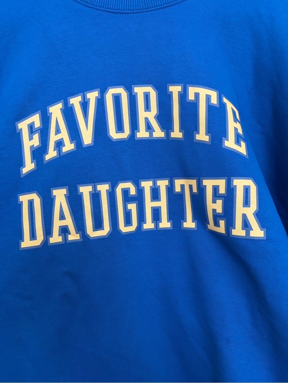 Favorite Daughter Oversized Sweatshirt | Sapphire S (sold out) - Picture 5 of 15